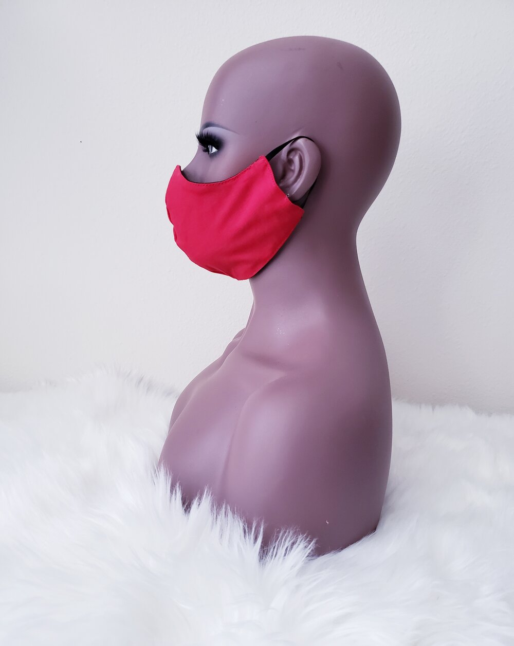 Black/Red Mask - zeoir