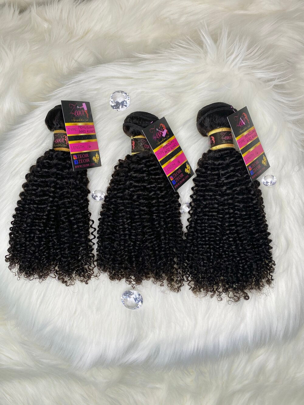 4A/4B Afro Kinky Curly - zeoir