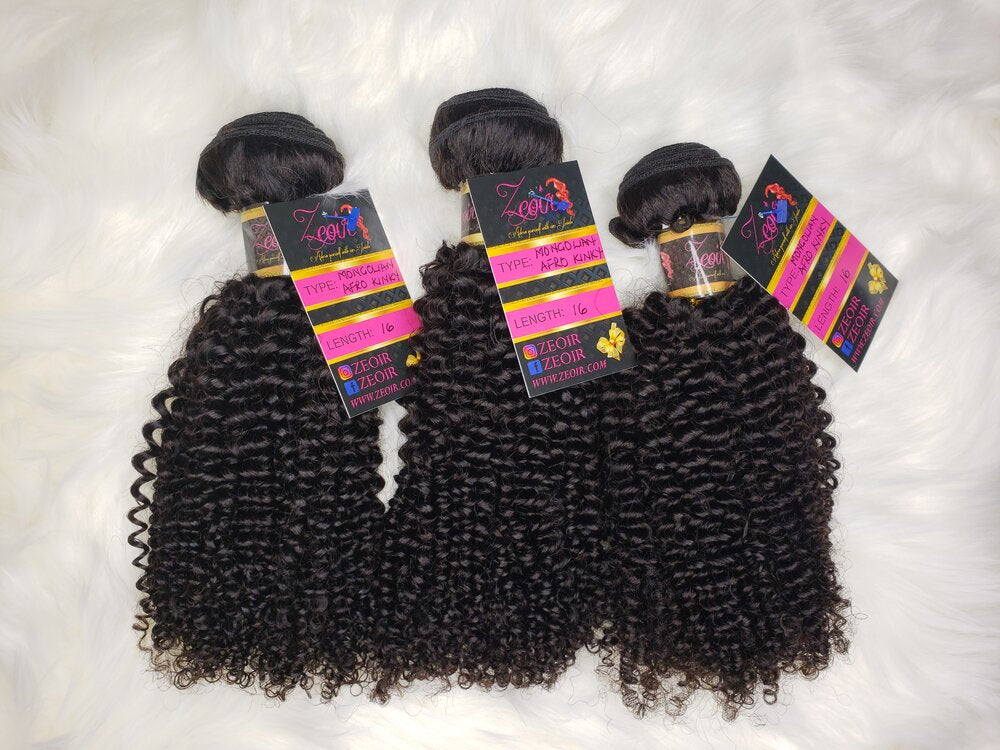 4A/4B Afro Kinky Curly - zeoir