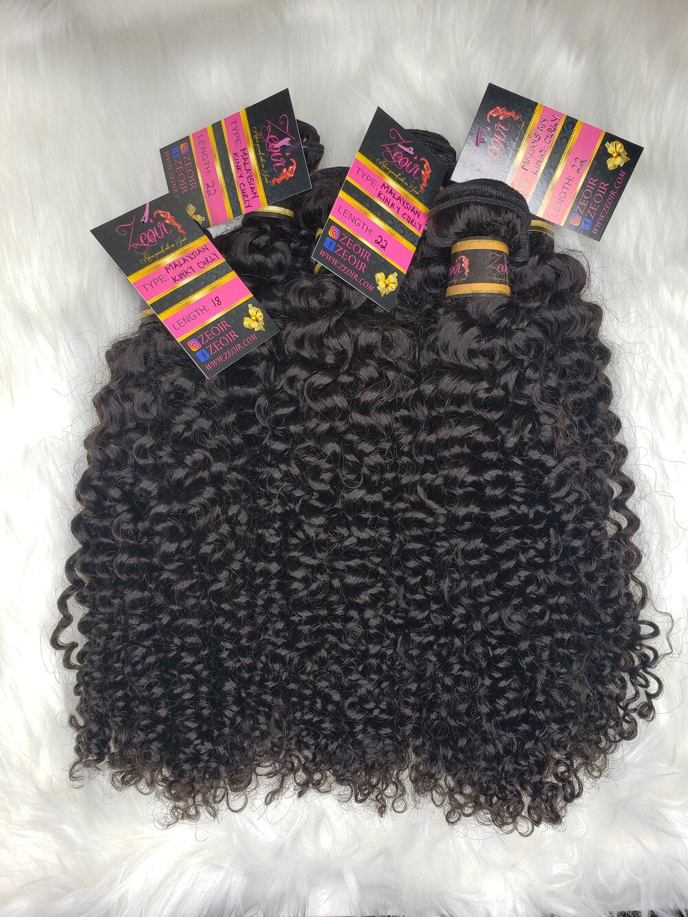 3B/3C Kinky Curly - zeoir